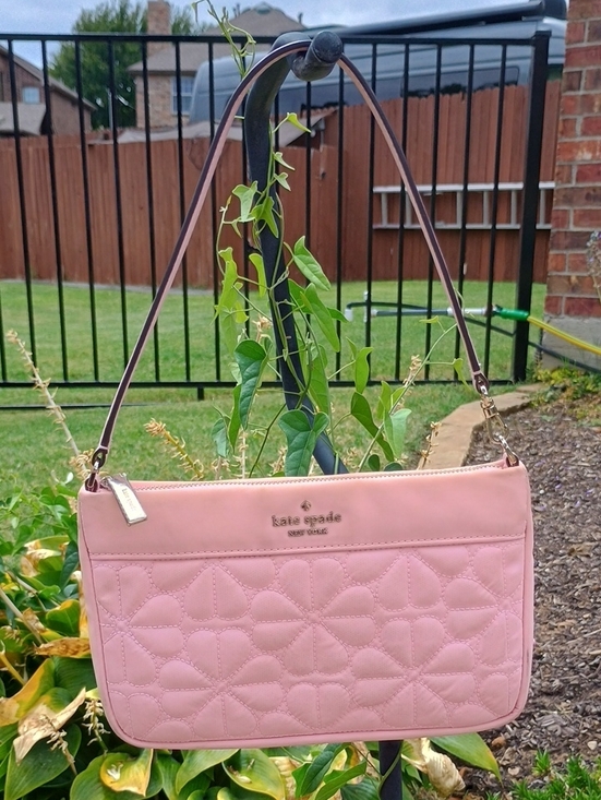 kate spade Handbags - kate spade Pink Quilted Mini Shoulder Bag with Gold Hardware